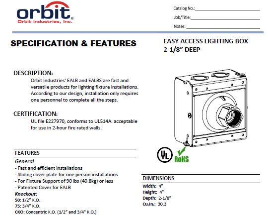 Orbit EALB